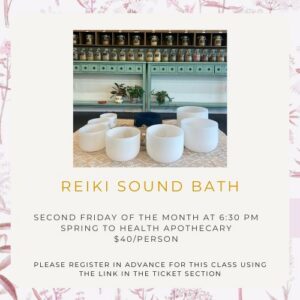 Reiki Sound Bath